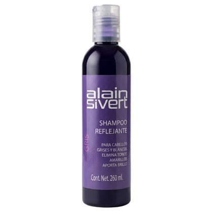 Shampoo Reflejante Para Cabellos Grises y Blancos