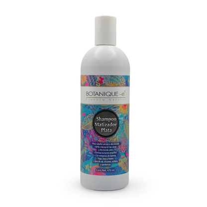Shampoo Matizador Plata 1 Lt Botanique