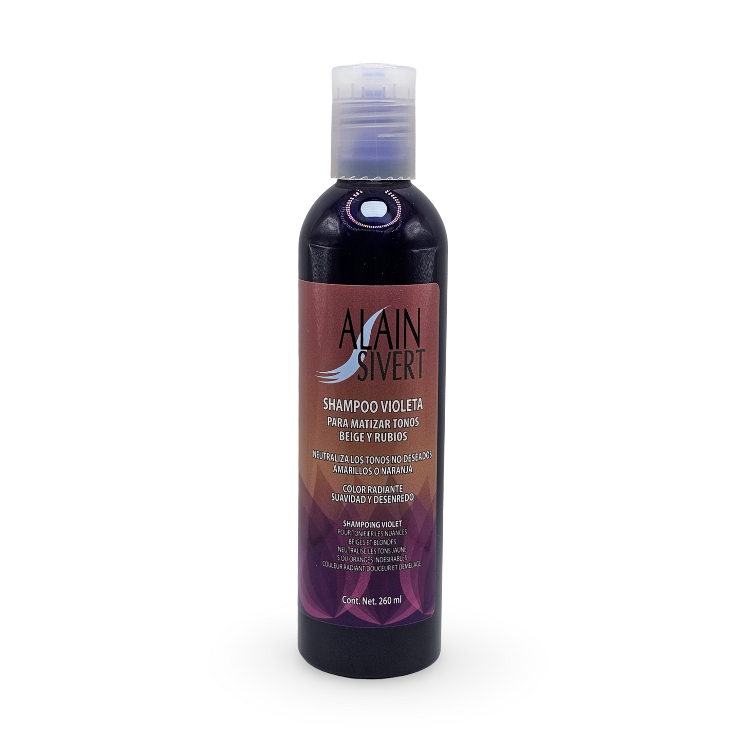 Shampoo Violeta Para Matizar Tonos Beige y Rubios